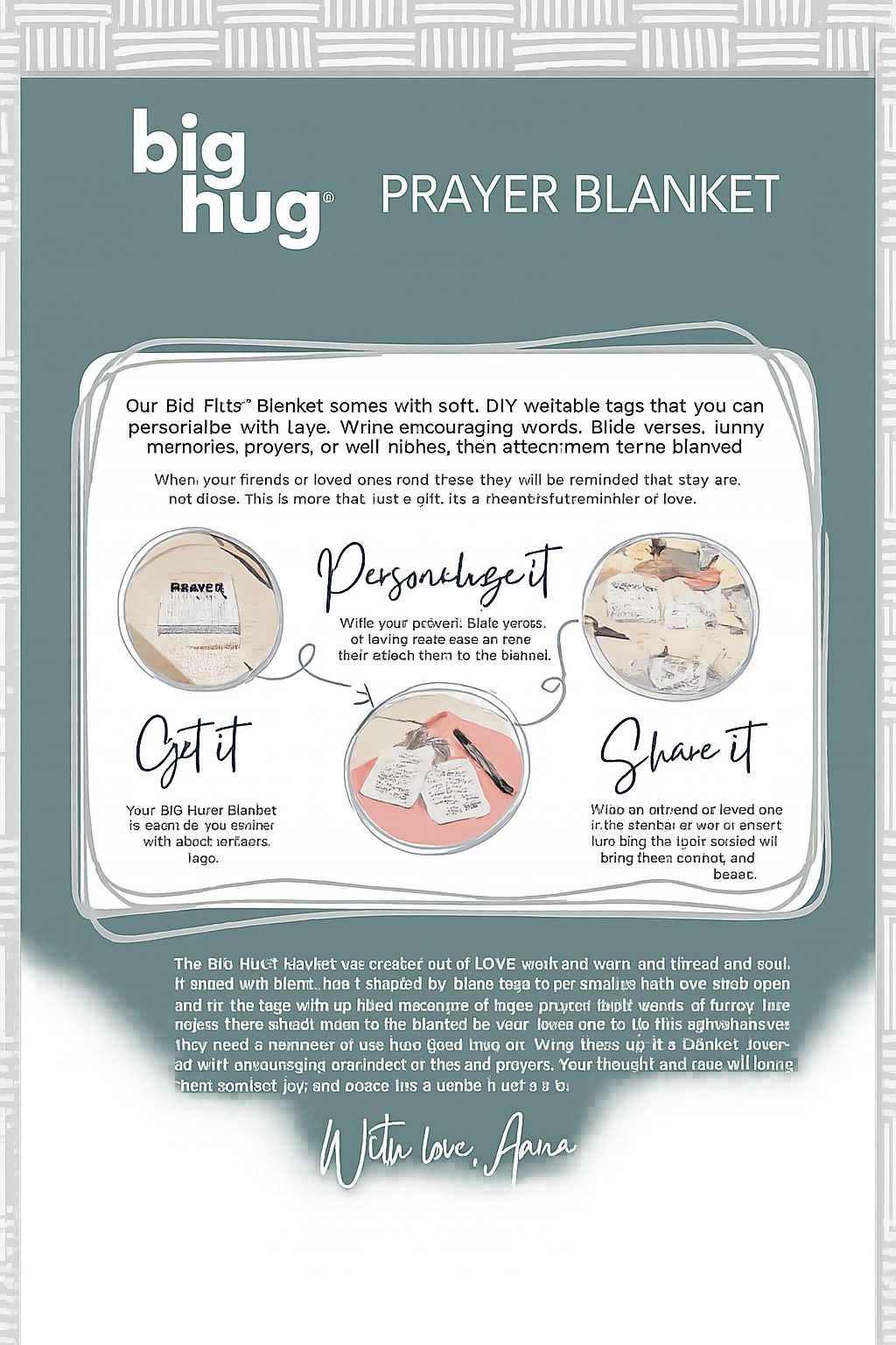 Big Hug Prayer Blanket