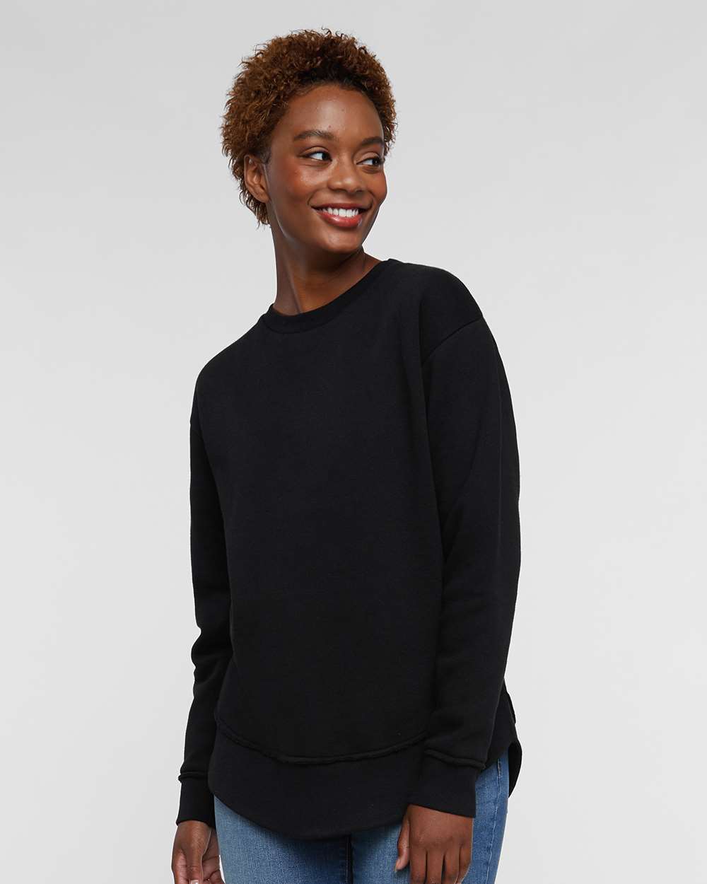 Women's Weekend Fleece Crewneck Sweatshirt $45