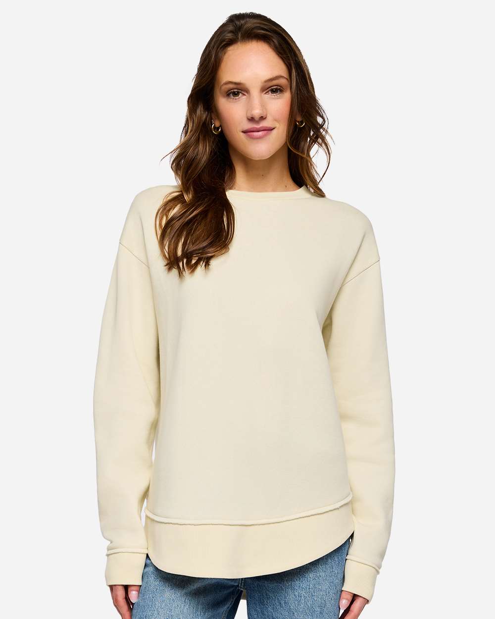 Women's Weekend Fleece Crewneck Sweatshirt $45