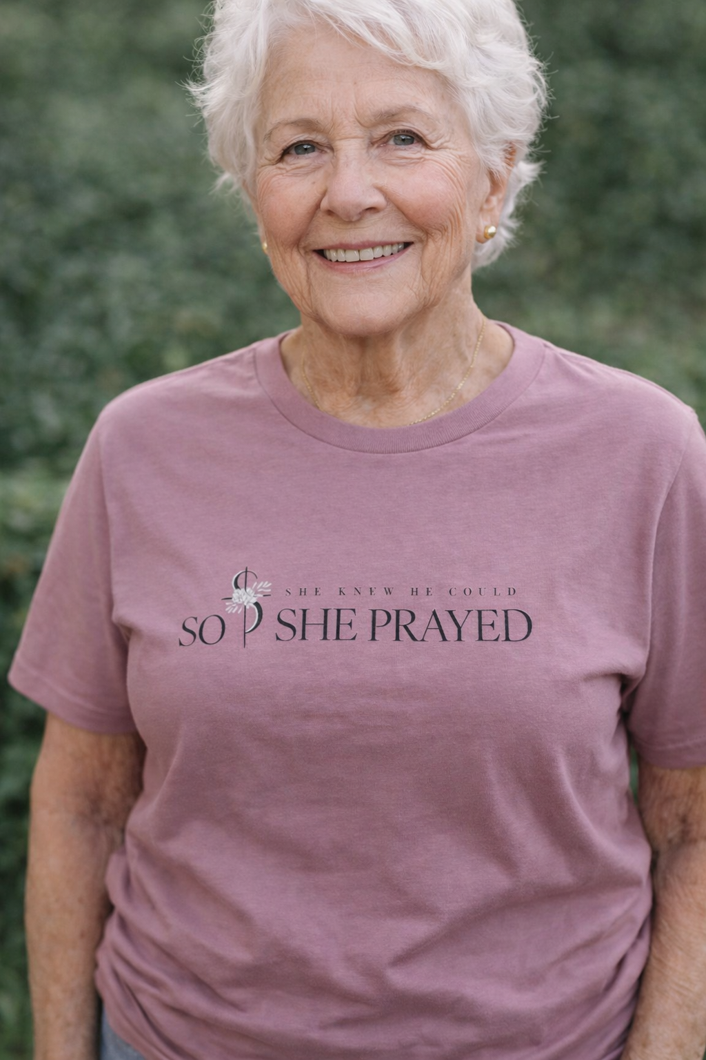So She Prayed - Relaxed Jersey Tee